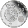 Moneda Plata Felipe VI reverso/GoldenArt