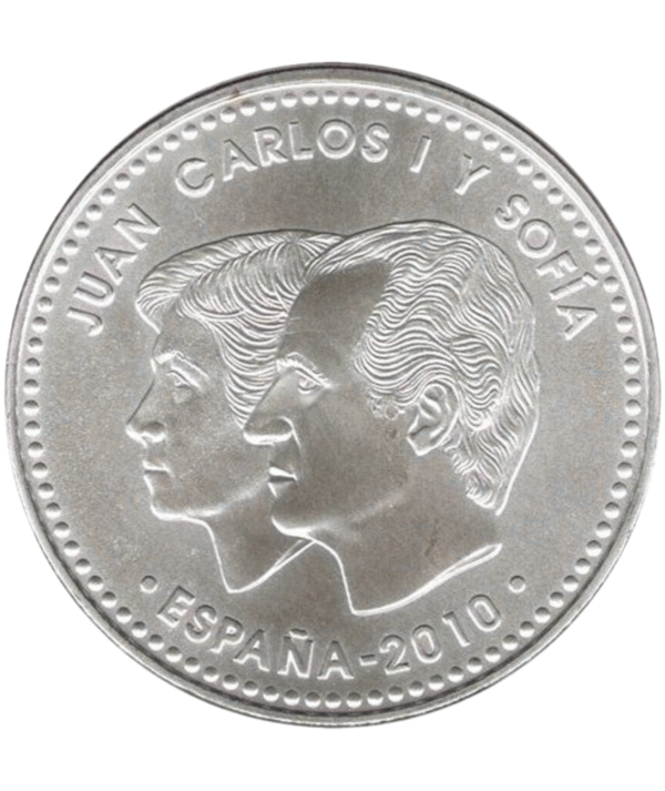 Moneda Plata Presidencia Española de la UE_reverso/GoldenArt