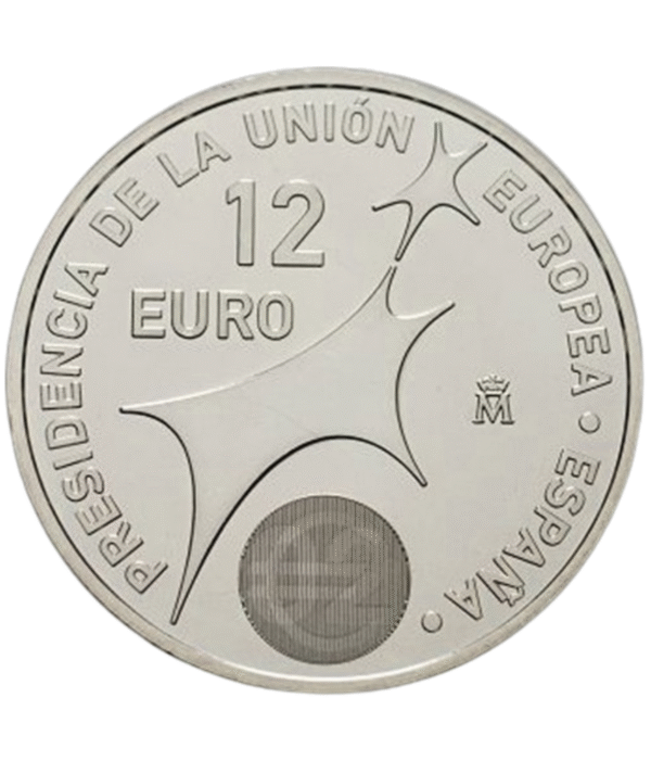 Moneda Plata Presidencia de la Unión Europea 2002 anverso/GoldenArt