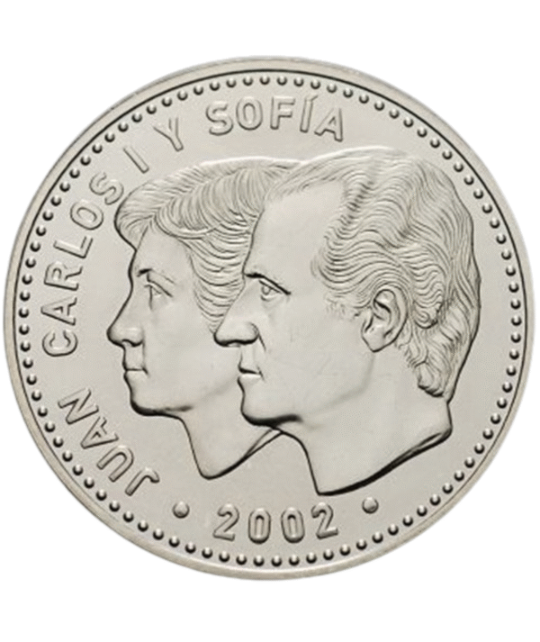 Moneda Plata Presidencia de la Unión Europea 2002