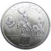Moneda Plata Quijote Y Sancho Panza_anverso/GoldenArt