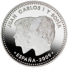 Moneda Plata X Aniversario Unión Económica Europea 2009