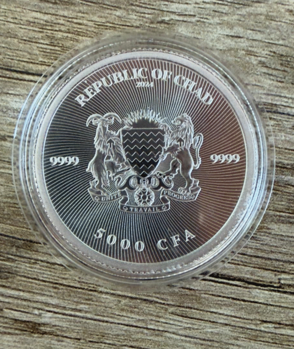 Moneda plata Cannabis 2024 _ rever/GoldenArt Moneda plata Cannabis 2024 _ rever/GoldenArt