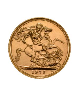 moneda-oro-soberano-reina-isabel-ii-1976 Moneda oro Soberano de la reina Isabel II de 1976 de 7,32 gr