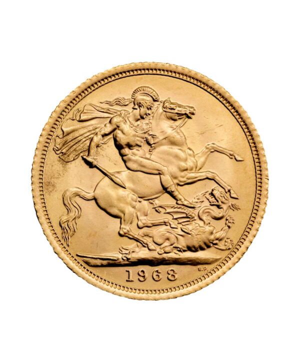 moneda-oro-soberano-de-la-reina-isabel-ii-de-1968-de-732-gr Moneda oro Soberano de la reina Isabel II de 1968 de 7,32 gr
