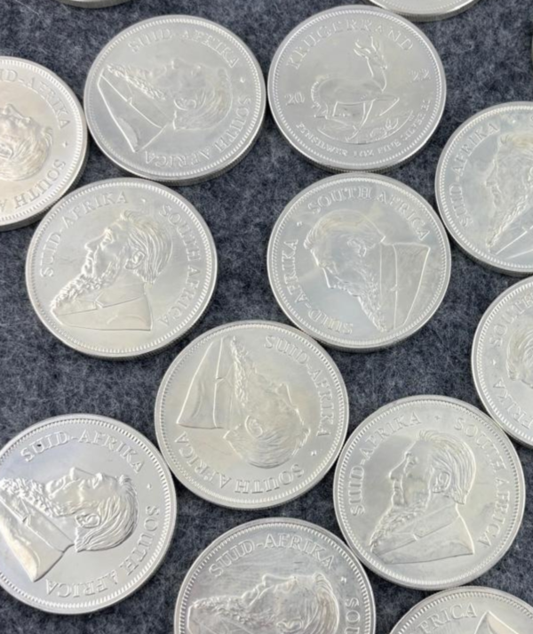 Moneda Plata Krugerrand 2022_ ANVERSO/Goldenart Moneda Plata Krugerrand 2022_ ANVERSO/Goldenart