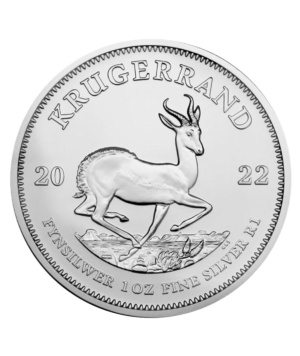 Moneda Plata Krugerrand 202_ Reverso_Goldenart Moneda Plata Krugerrand 202_ Reverso_Goldenart