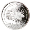 Moneda Plata Lionfish de Barbados 2019_ anverso/GoldenArt