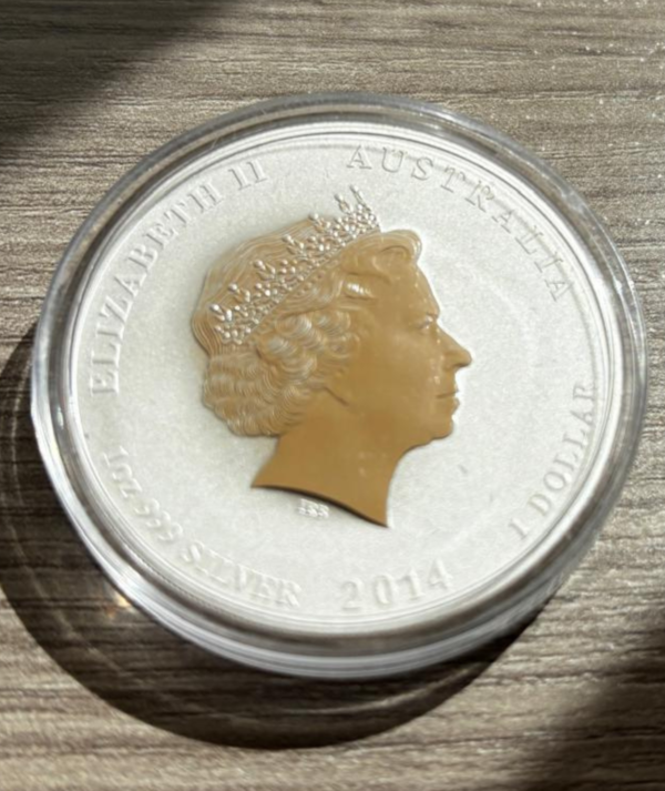 Moneda Plata Year of the Horse 2014