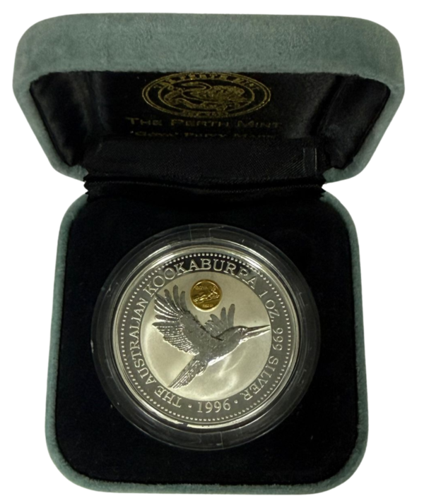 Moneda plata Kookaburra de 1996 Goya_portada/GoldenArt Moneda plata Kookaburra de 1996 Goya_portada/GoldenArt