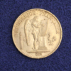 Moneda Oro 20 Francos Franceses Génie 1876_ anverso/GoldenArt Moneda Oro 20 Francos Franceses Génie 1876_ anverso/GoldenArt