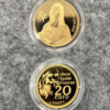 Moneda Oro Mona Lisa 1503 - 2003_ anv re/GoldenArt Moneda Oro Mona Lisa 1503 - 2003_ anv re/GoldenArt
