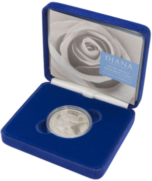 Moneda Plata Conmemorativa Princesa Diana 1999 Portada/GoldenArt Moneda Plata Conmemorativa Princesa Diana 1999 Portada/GoldenArt