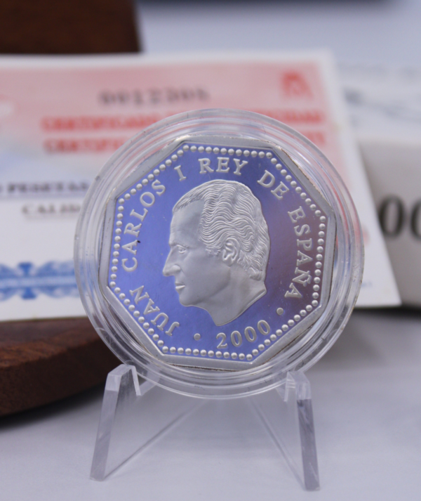Moneda Plata Milenio Paz/GoldenArt