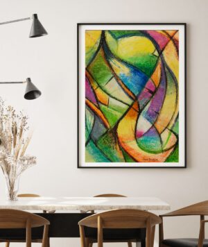 Lámina "Luces" - Arte Moderno - Juan Crossa
