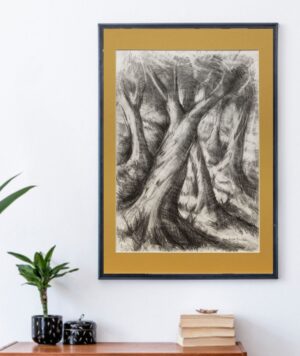 Lámina Bosque - J.Crossa - GOLDENART
