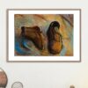 Lámina Camino - Arte Málaga - GOLDENART