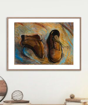 Lámina Camino - Arte Málaga - GOLDENART