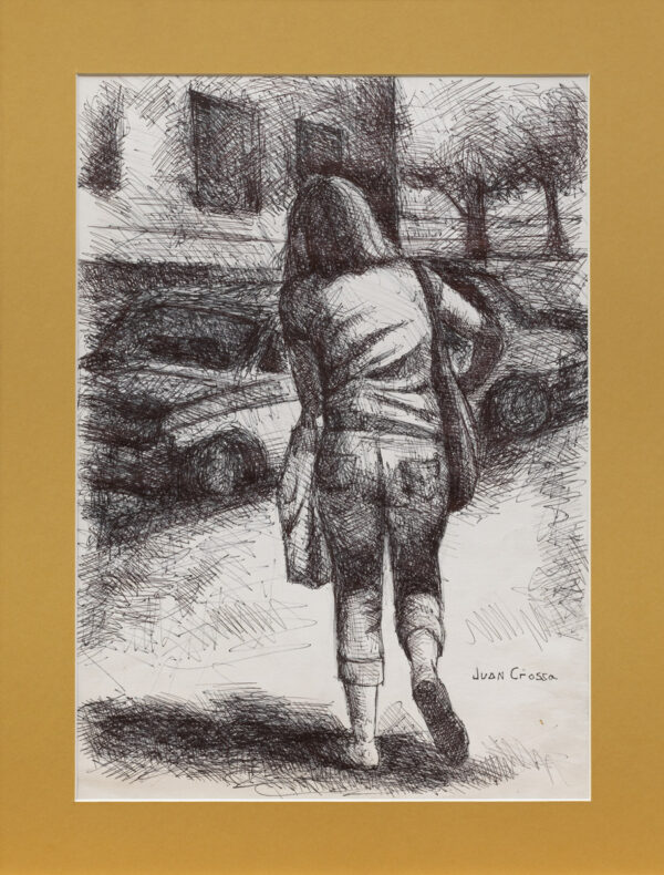 LAMINA-1 Lámina «Mujer cansada» - Juan Crossa