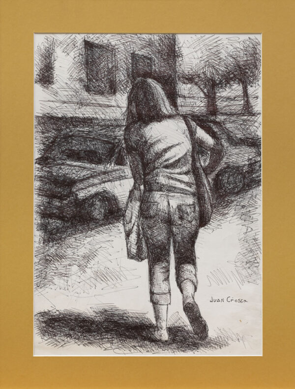LAMINA-1 Lámina «Mujer cansada» - Juan Crossa