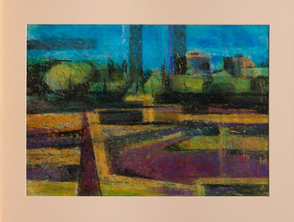 LAMINA-165 Lámina Espacio por Juan Crossa - GOLDENART