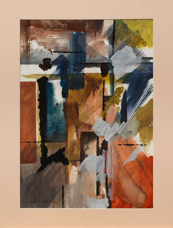 Lámina "Abstract" - Juan Crossa - GOLDENART