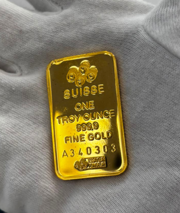 Lingote Oro 1oz Lady Fortuna Pamp Suisse