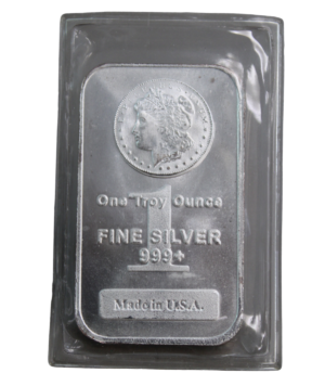 Lingote Plata Morgan 1 oz_reverso/GoldenArt