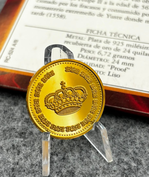 Moneda Arras Reales Carlos I de España y V de Alemania