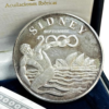 Moneda Medalla Plata Juegos Olímpicos Sidney 2000 portada/GoldenArt Moneda Medalla Plata Juegos Olímpicos Sidney 2000 portada/GoldenArt