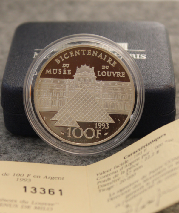 Moneda Plata Venús de Milo 1993