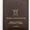 Monedas Cartera Numismáticas de Prueba Francisco Franco 1975_ portada/GoldenArt