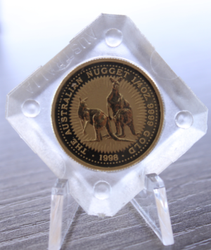 Moneda Oro Canguro Nugget 1998 _ anverso/ GoldenArt