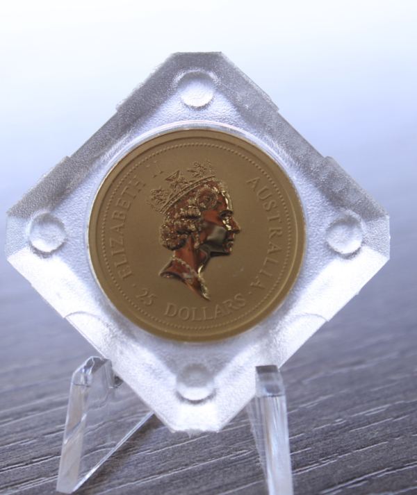 Moneda Oro Canguro Nugget 1998 _ reverso / GoldenArt Moneda Oro Canguro Nugget 1998 _ reverso / GoldenArt