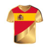 Moneda Oro camiseta de España de 1/1000oz
