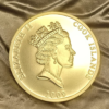 Moneda Oro Bounty Islas Cook 2009 reverso/Goldenart