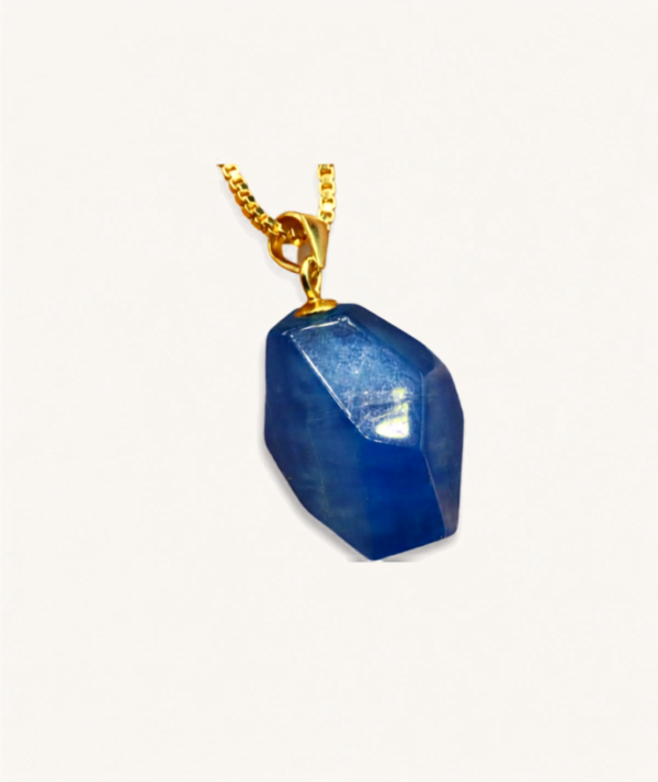 Colgante de Topacio Azul _ imagen 3 _ GoldenArt Colgante de Topacio Azul _ imagen 3 _ GoldenArt