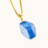 Colgante de Topacio Azul _ imagen1 _ GoldenArt Colgante de Topacio Azul _ imagen1 _ GoldenArt
