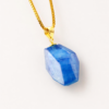 Colgante de Topacio Azul _portada/GoldenArt Colgante de Topacio Azul _portada/ GoldenArt