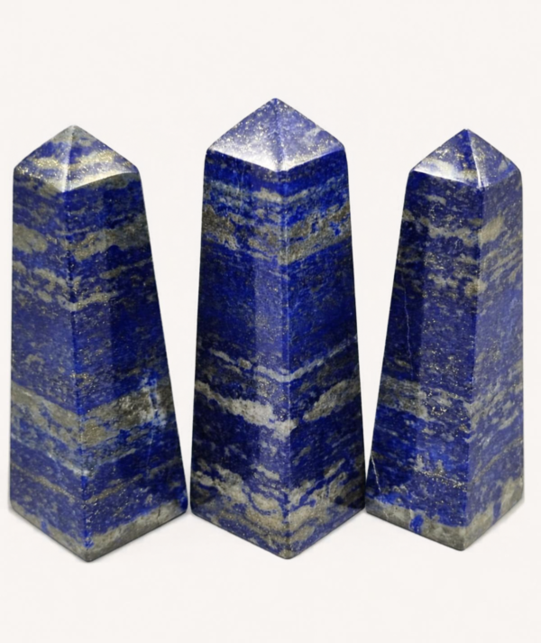 Lote de 7 Torres de Lapislázuli Natural (1020g) - Azul Eléctrico de Badajshán_3/goldenart Lote de 7 Torres de Lapislázuli Natural (1020g) - Azul Eléctrico de Badajshán_3/goldenart
