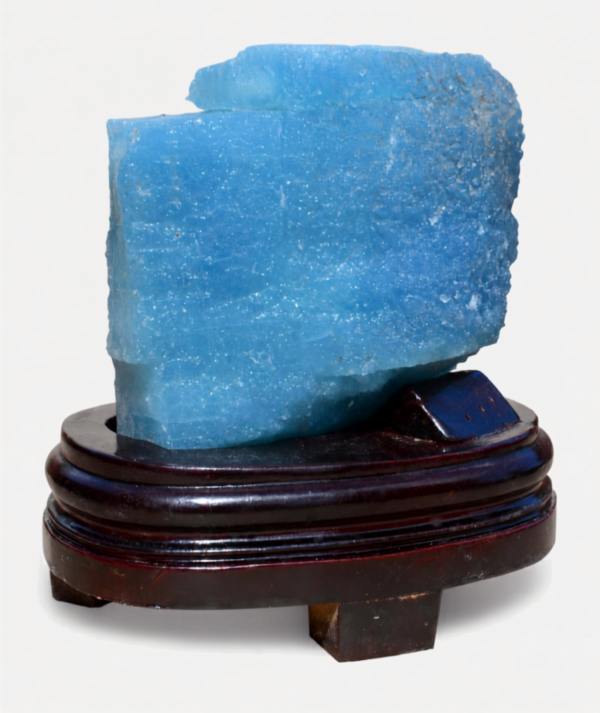 Mineral Aguamarina Natural de Gran Tamaño 2261 g lado3/ GoldenArt