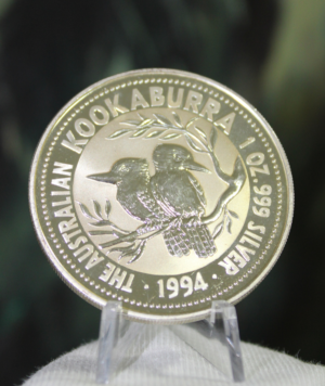Moneda Plata Kookaburra 1994 _ anverso/GoldenArt