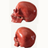 Pareja de Calaveras talladas en Jaspe Rojo costado_ goldenart Pareja de Calaveras talladas en Jaspe Rojo costado_ goldenart