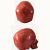 Pareja de Calaveras talladas en Ojo de Tigre y Jaspe Rojo_ reverso_Goldenart Pareja de Calaveras talladas en Ojo de Tigre y Jaspe Rojo_ reverso_Goldenart