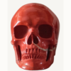 Pareja de Calaveras talladas en Ojo de Tigre y Jaspe Rojo_ roja frente_ goldenart Pareja de Calaveras talladas en Ojo de Tigre y Jaspe Rojo_ roja frente_ goldenart