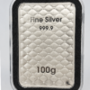 Lingote Plata Miindo 100 g _ reverso/Goldenart Lingote Plata Miindo 100 g _ reverso/Goldenart