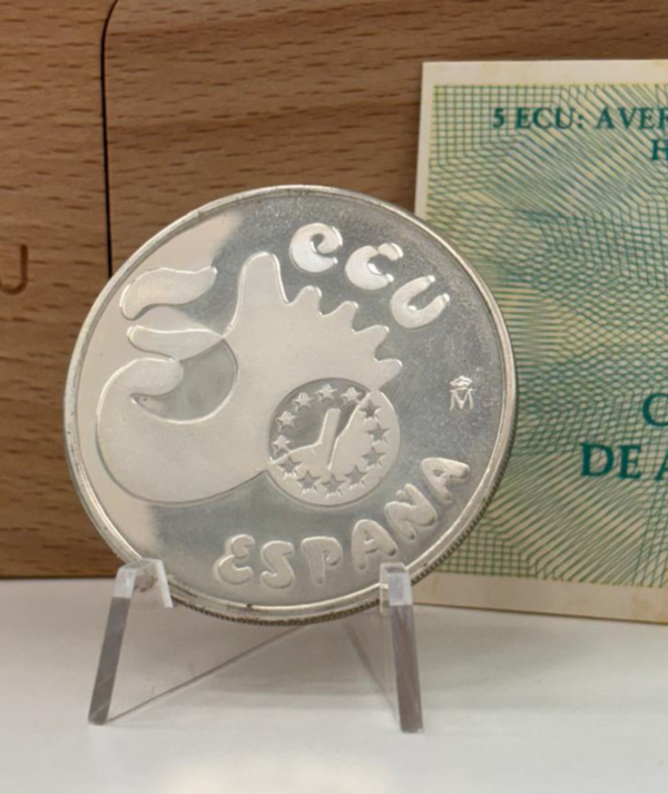 Moneda Plata Averroes_ reverso/Goldenart