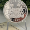 Moneda Plata Diana y Madre Teresa de Calcuta 1997 _ anverso_GoldenArt Moneda Plata Diana y Madre Teresa de Calcuta 1997