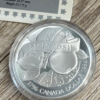 Moneda Plata Manzana Mclntosh 1996_ anverso/Goldenart Moneda Plata Manzana Mclntosh 1996_ anverso/Goldenart
