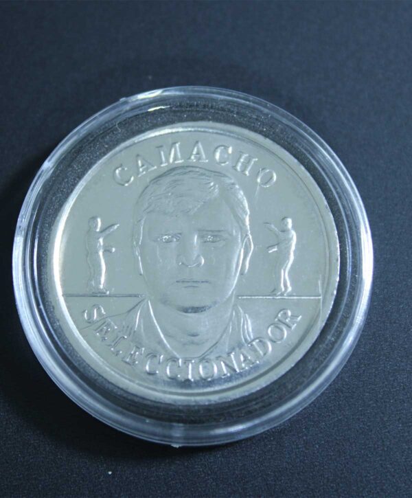 Lote de monedas conmemorativas de la selección española de fútbol Eurocopa 2000